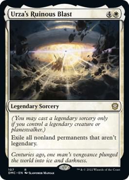 Urzas Ruinous Blast 107/50 (Commander: Dominaria United)  | Good Games Modbury