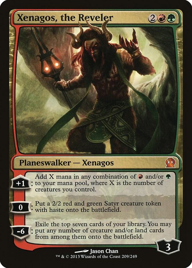 Xenagos, the Reveler 209/249 (Theros)  - Foil | Good Games Modbury