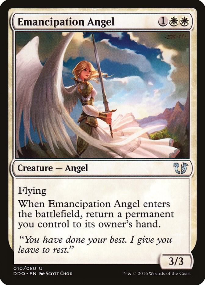 Emancipation Angel 10/80 (Duel Decks: Blessed vs. Cursed)  | Good Games Modbury