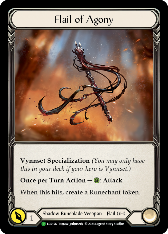 Flail of Agony [LGS156] (Promo)  Cold Foil | Good Games Modbury