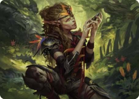 Meria, Scholar of Antiquity Art Card [Dominaria United Art Series] | Good Games Modbury