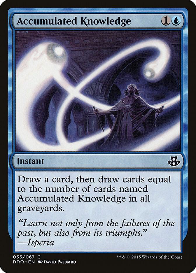 Accumulated Knowledge 35 (Duel Decks: Elspeth vs. Kiora)  | Good Games Modbury