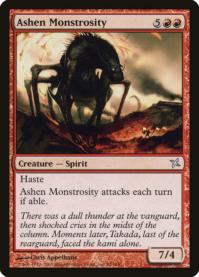 Ashen Monstrosity [Betrayers of Kamigawa] | Good Games Modbury