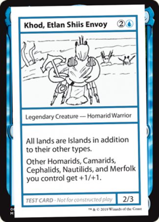Khod, Etlan Shiis Envoy (2021 Edition) [Mystery Booster Playtest Cards] | Good Games Modbury