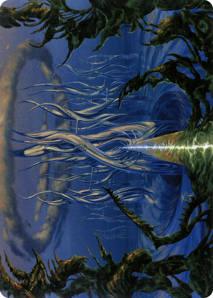 Tanglepool Bridge Art Card [Modern Horizons 2 Art Series] | Good Games Modbury