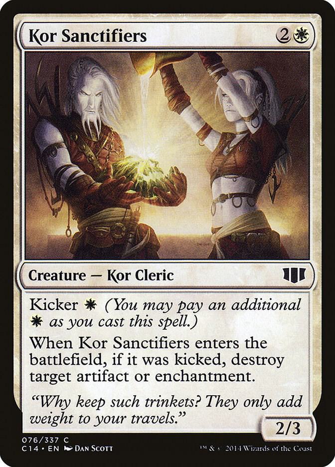 Kor Sanctifiers 76/337 (Commander 2014)  | Good Games Modbury