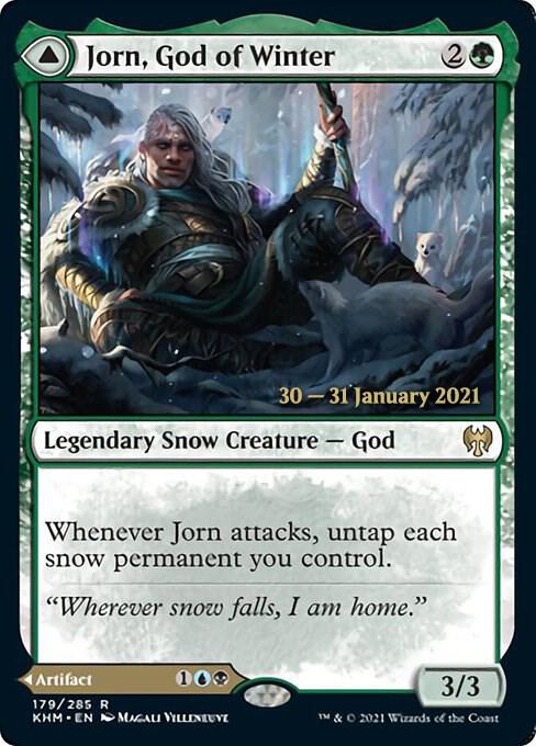 Jorn God of Winter 179s/1 (Prerelease Cards)  - Foil | Good Games Modbury