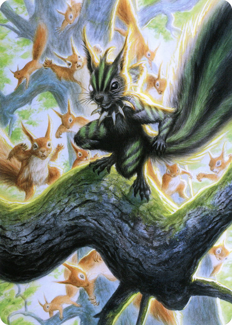 Chatterfang, Squirrel General Art Card (67) [Modern Horizons 2 Art Series] | Good Games Modbury