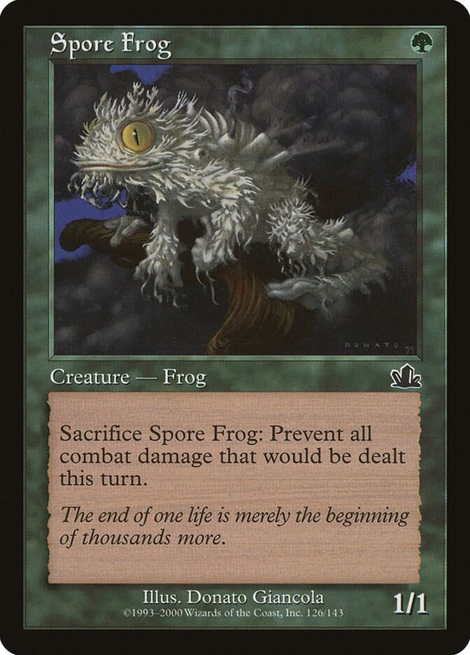 Spore Frog 126/143 (Prophecy)  - Foil | Good Games Modbury