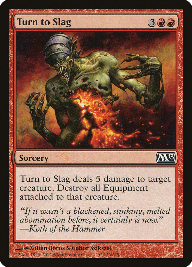 Turn to Slag [Magic 2013] | Good Games Modbury