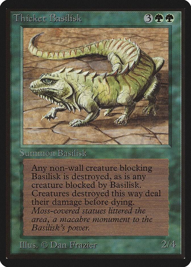 Thicket Basilisk 219/302 (Beta Edition)  | Good Games Modbury