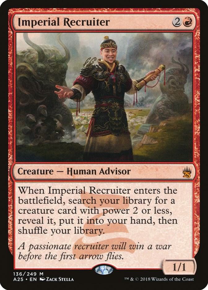 Imperial Recruiter 136/249 (Masters 25)  - Foil | Good Games Modbury