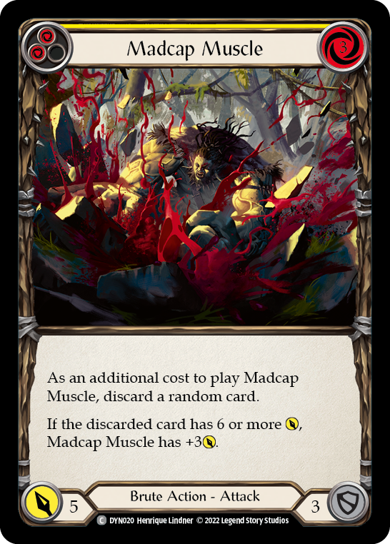 Madcap Muscle (Yellow) [DYN020] (Dynasty) | Good Games Modbury