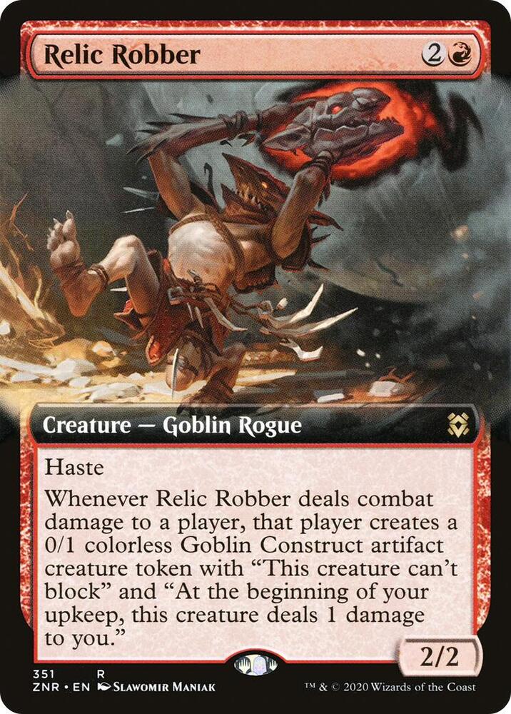 Relic Robber 351/280 (Zendikar Rising)  - Extended Art | Good Games Modbury