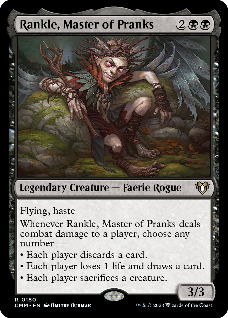 Rankle, Master of Pranks [Commander Masters] | Good Games Modbury