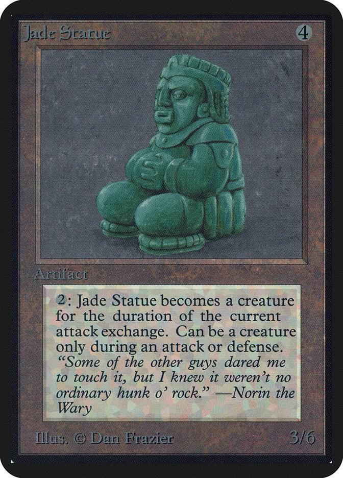 Jade Statue 253/295 (Alpha Edition)  | Good Games Modbury