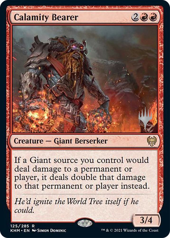 Calamity Bearer 125p/1 (Promo Pack: Kaldheim)  | Good Games Modbury