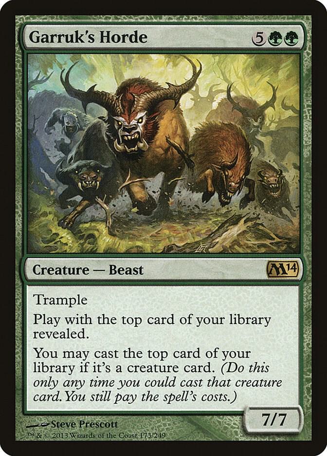 Garruk's Horde 173/249 (Magic 2014 (M14))  | Good Games Modbury