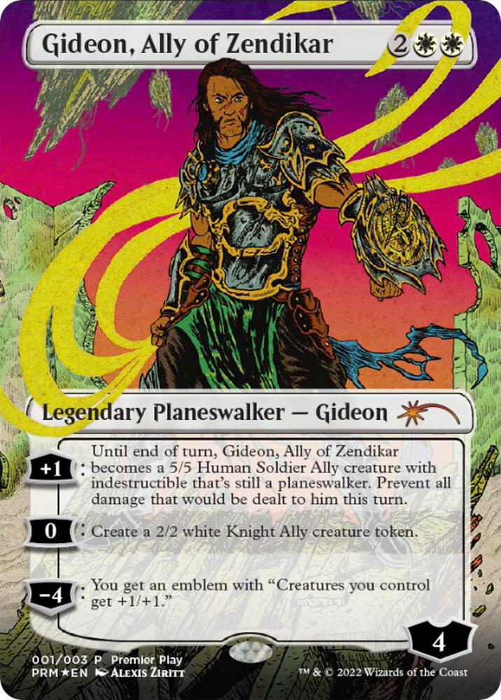 Gideon, Ally of Zendikar 1/3 (Pro Tour Promos)  | Good Games Modbury