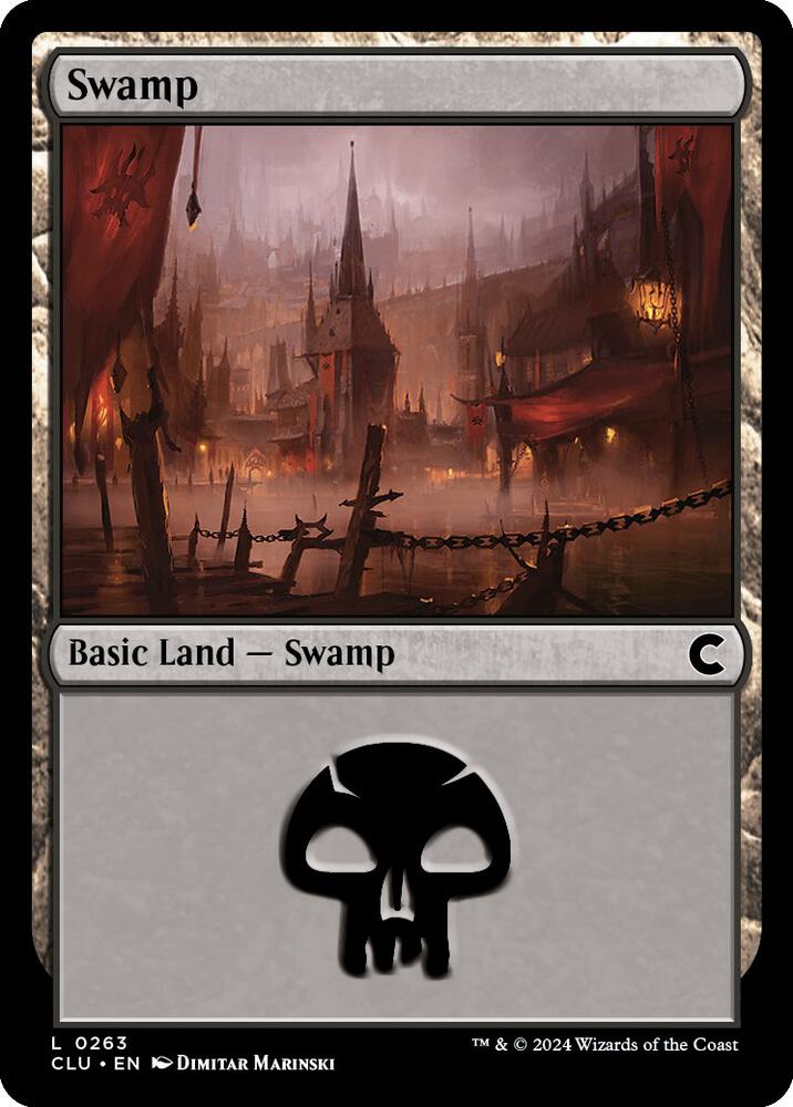 Swamp 263/284 (Ravnica: Clue Edition)  | Good Games Modbury