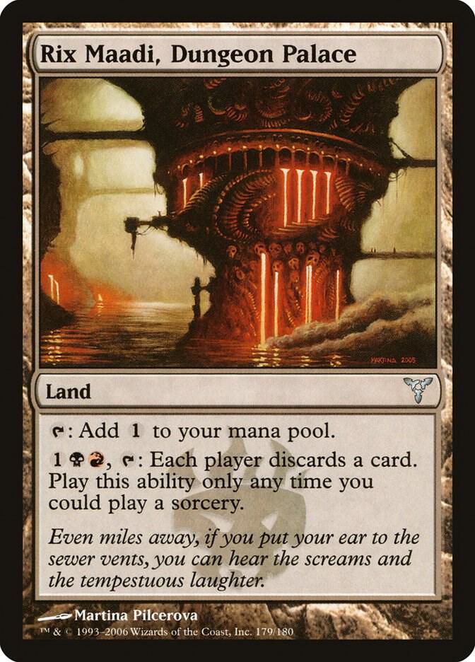 Rix Maadi, Dungeon Palace 179/180 (Dissension)  - Foil | Good Games Modbury