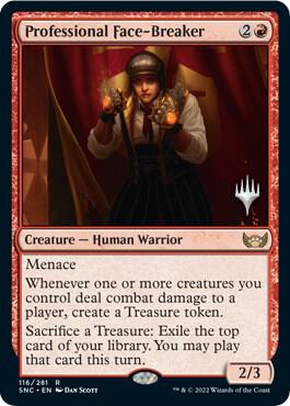 Professional Face Breaker 116 (Promo Pack: Streets of New Capenna)  - Foil | Good Games Modbury