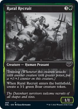 Rural Recruit 483/534 (Innistrad: Double Feature)  - Foil | Good Games Modbury