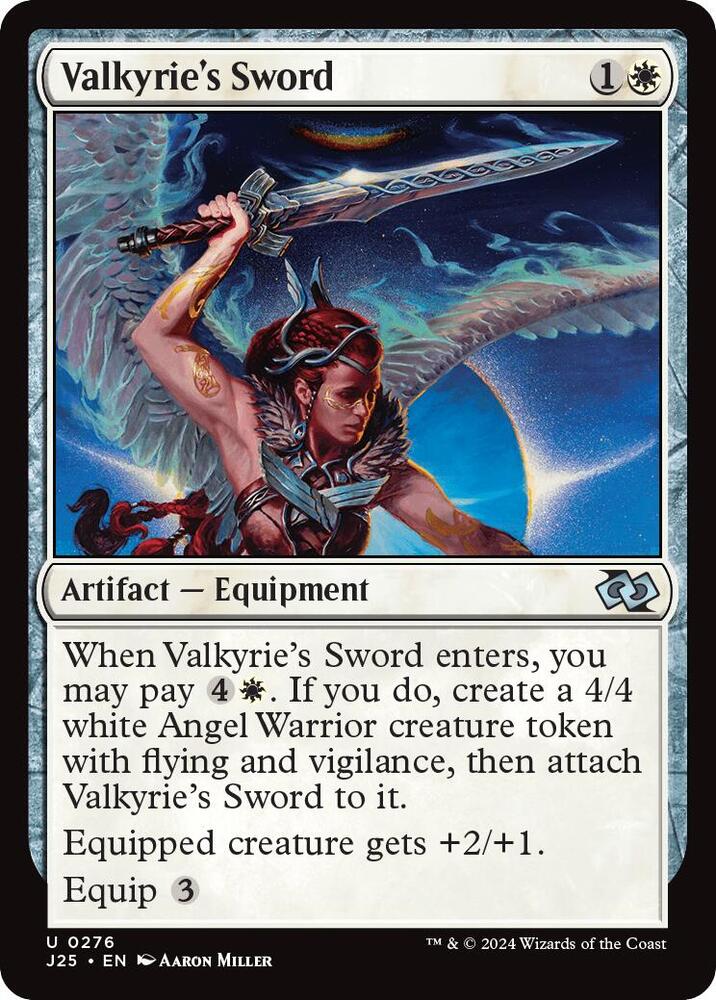Valkyrie's Sword 276/779 (Foundations Jumpstart)  | Good Games Modbury