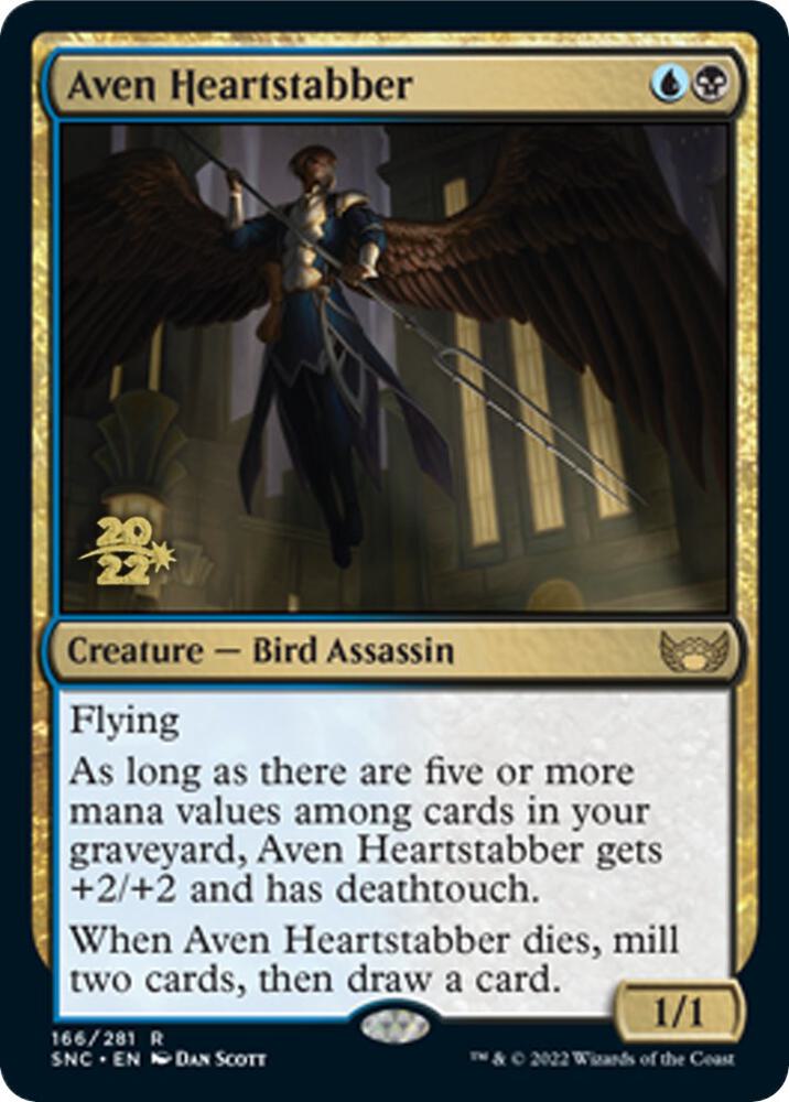 Aven Heartstabber 166s/161 (Prerelease Cards)  - PreRelease Foil | Good Games Modbury