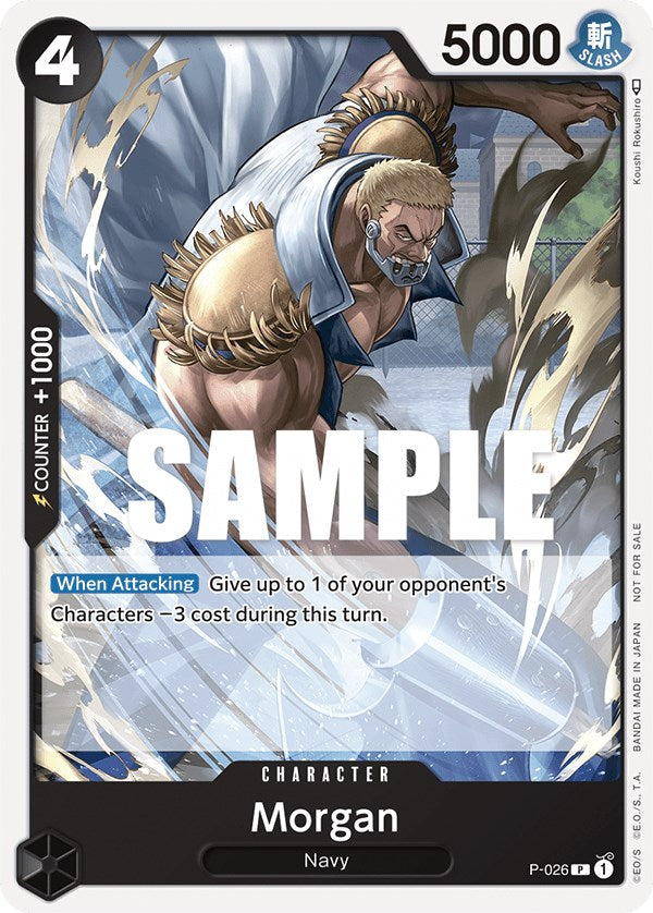 Morgan (Pirates Party Vol. 2) [One Piece Promotion Cards] | Good Games Modbury