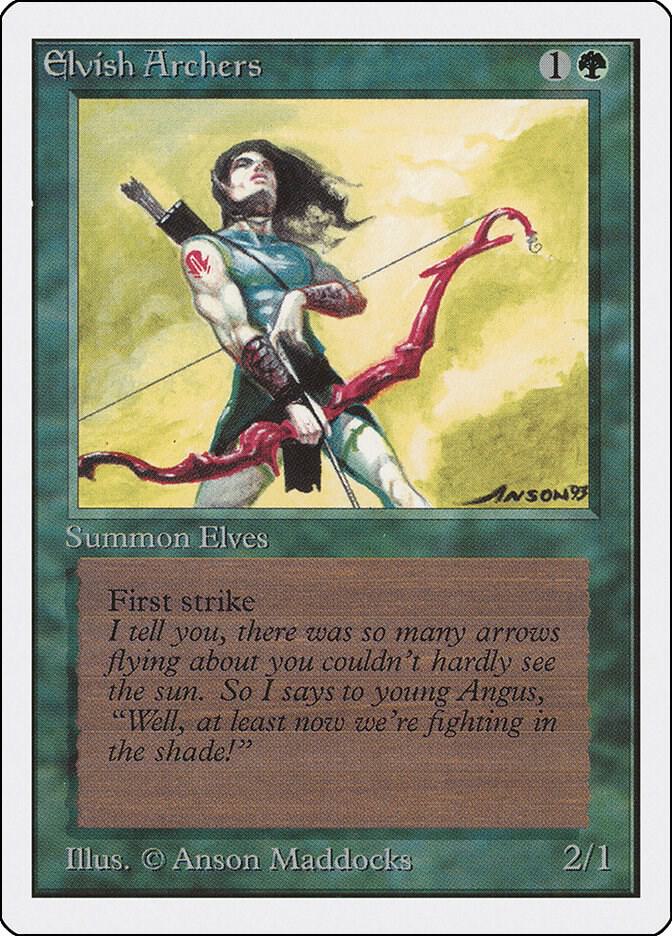 Elvish Archers 192/302 (Unlimited Edition)  | Good Games Modbury