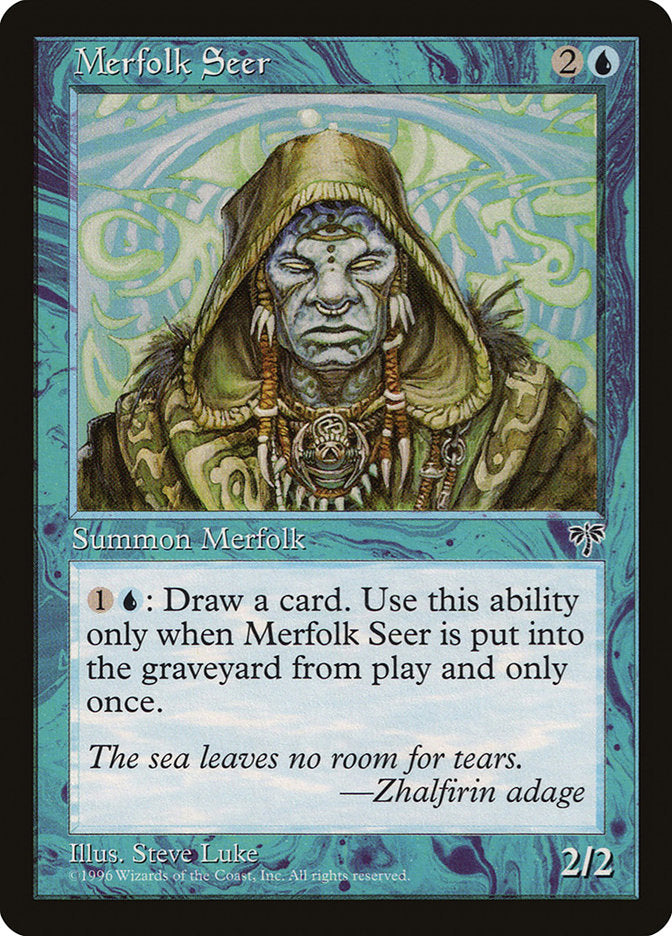 Merfolk Seer 76/350 (Mirage)  | Good Games Modbury