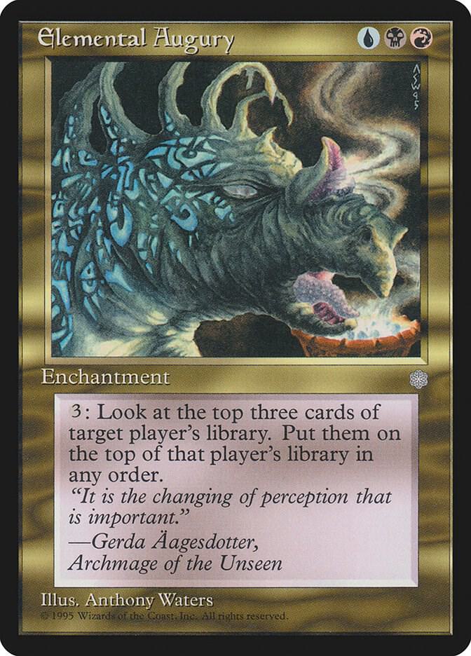 Elemental Augury 286/383 (Ice Age)  | Good Games Modbury