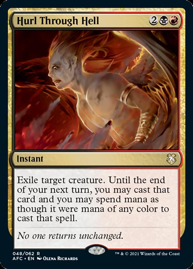 Hurl Through Hell [Dungeons & Dragons: Adventures in the Forgotten Realms Commander] | Good Games Modbury