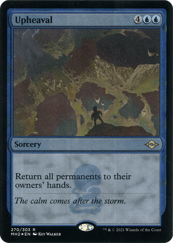 Upheaval Foil Etched 270 (Modern Horizons 2)  - Foil | Good Games Modbury
