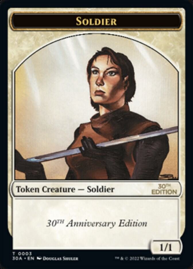 Soldier Token 3 (30th Anniversary Edition)  | Good Games Modbury