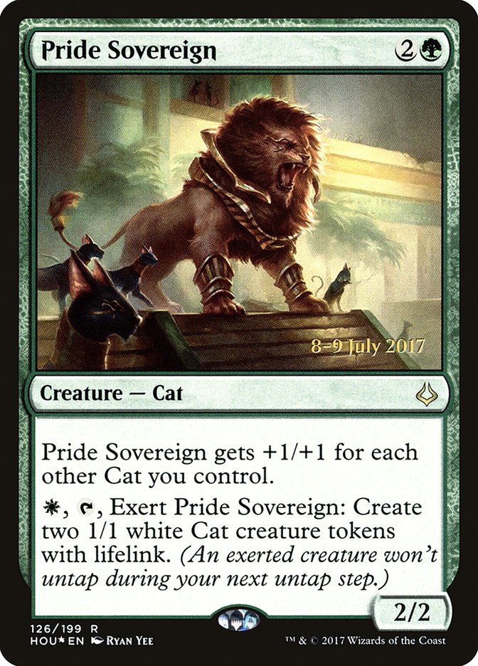 Pride Sovereign [Hour of Devastation Prerelease Promos] | Good Games Modbury