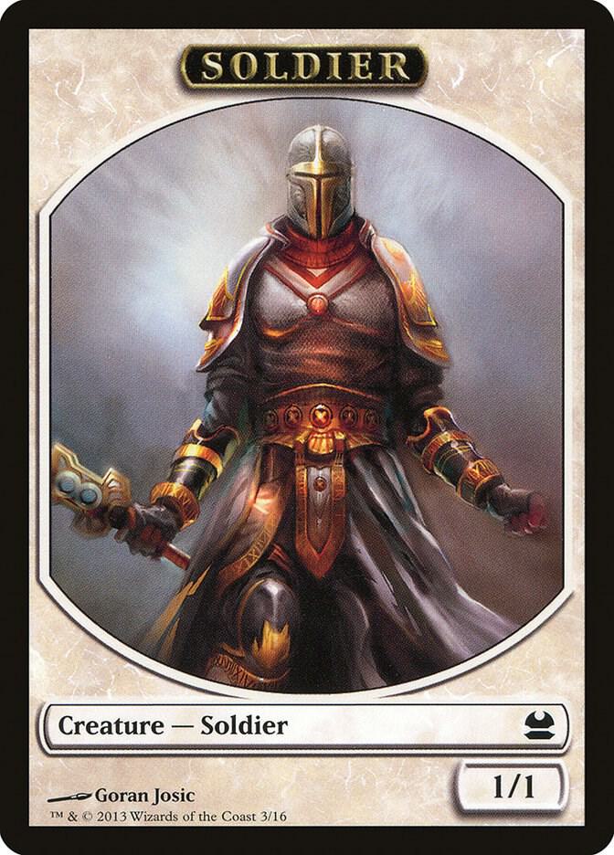 Soldier Token 3 (Modern Masters)  | Good Games Modbury