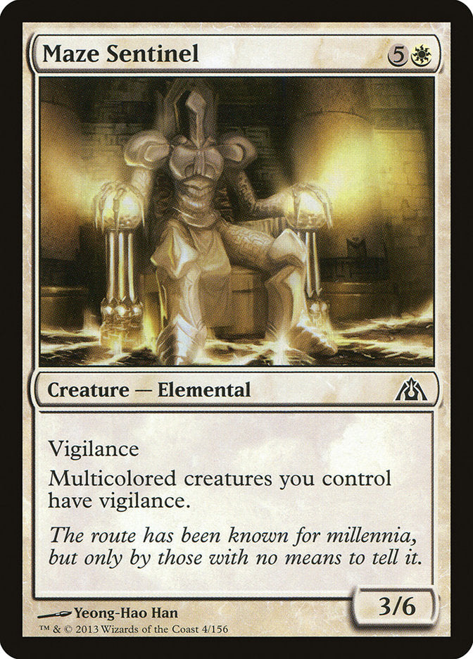 Maze Sentinel 4/156 (Dragon's Maze)  - Foil | Good Games Modbury