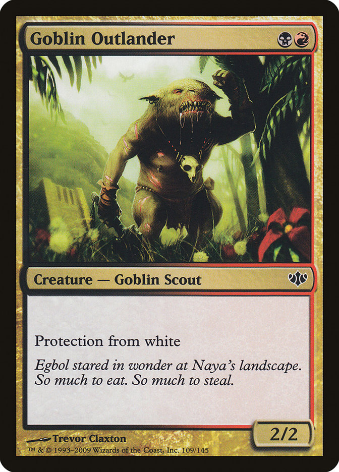 Goblin Outlander 109/145 (Conflux)  | Good Games Modbury