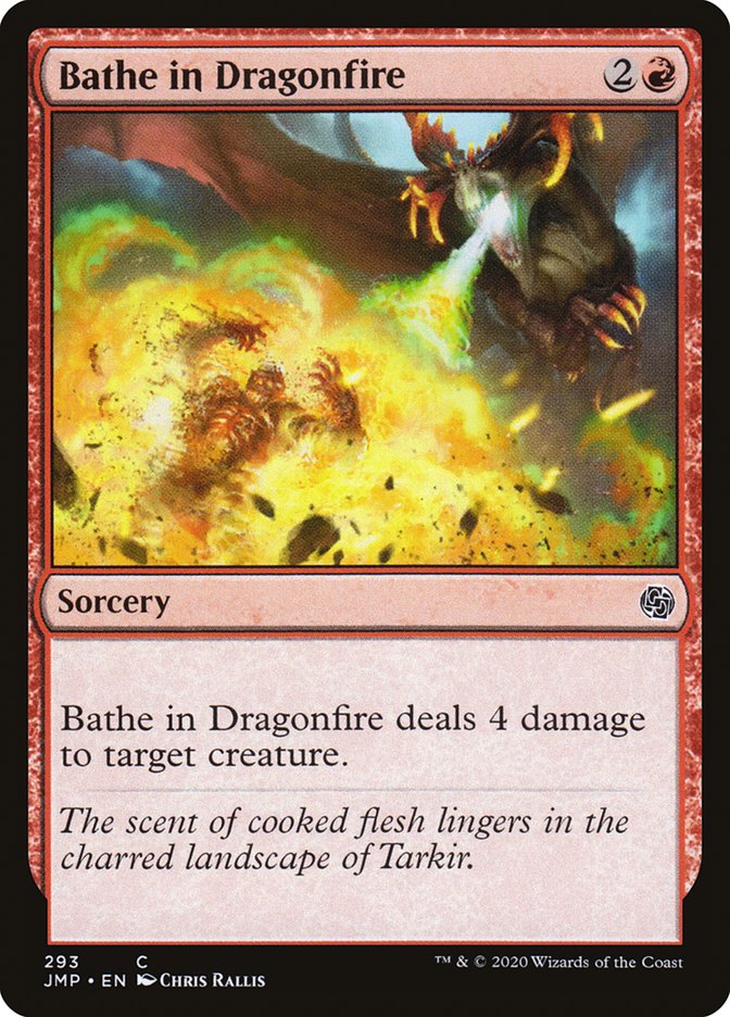 Bathe in Dragonfire 293/495 (Jumpstart)  | Good Games Modbury