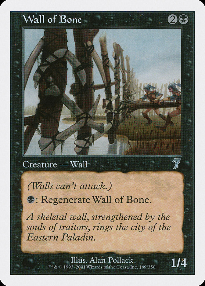 Wall of Bone [Seventh Edition] | Good Games Modbury