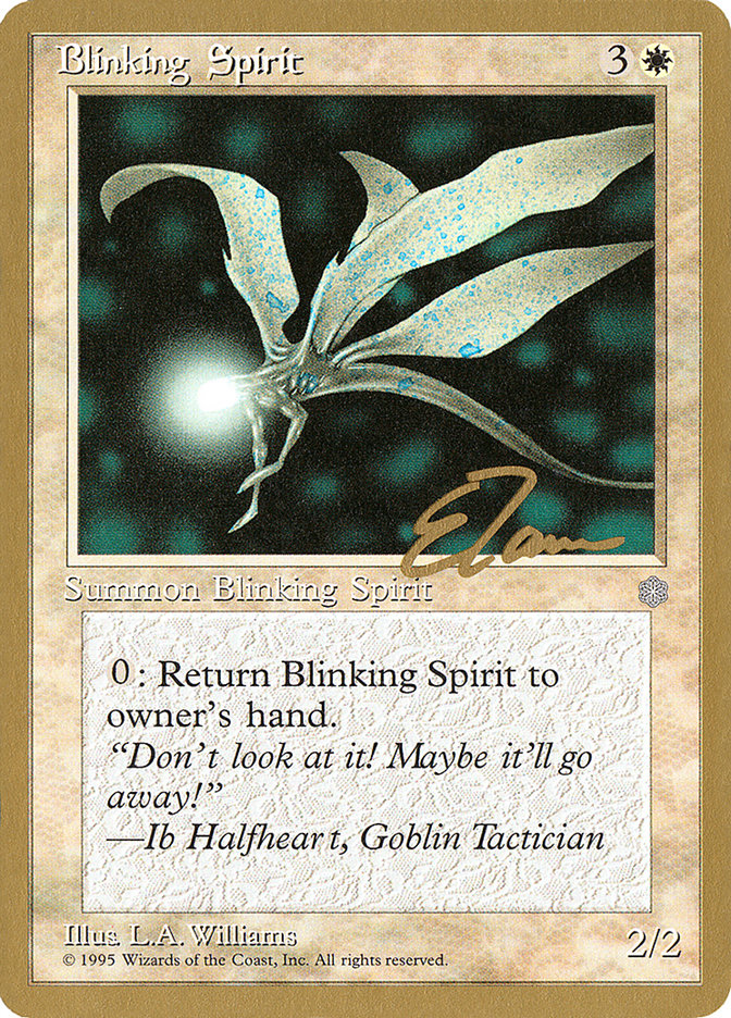 Blinking Spirit (Eric Tam) [Pro Tour Collector Set] | Good Games Modbury