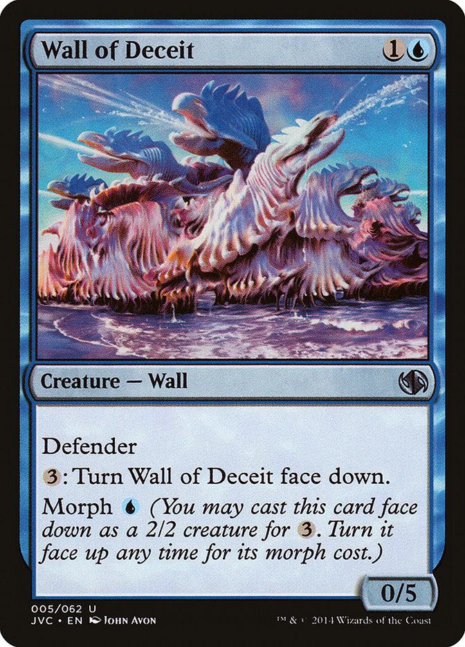 Wall of Deceit 5/62 (Duel Decks: Anthology)  | Good Games Modbury