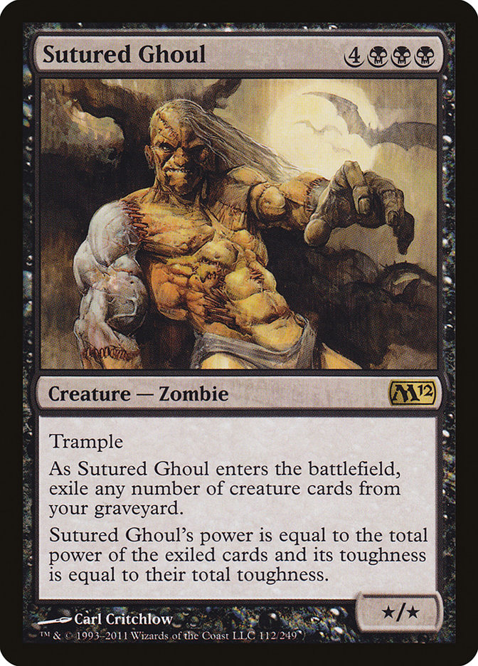 Sutured Ghoul 112/249 (Magic 2012 (M12))  | Good Games Modbury