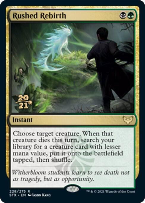 Rushed Rebirth 228s/180 (Prerelease Cards)  - Foil | Good Games Modbury