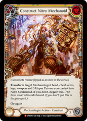 Construct Nitro Mechanoid // Nitro Mechanoid [DYN092] (Dynasty)  Rainbow Foil | Good Games Modbury