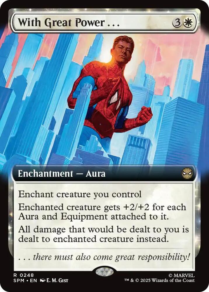With Great Power . . . 248/198 (Marvel's Spider-Man)  - Extended Art | Good Games Modbury