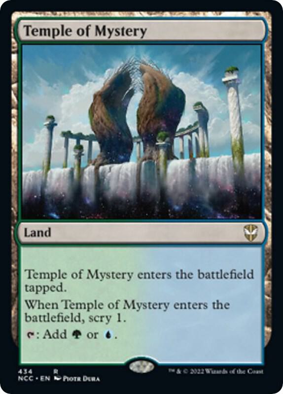 Temple of Mystery 434/93 (Commander: Streets of New Capenna)  | Good Games Modbury
