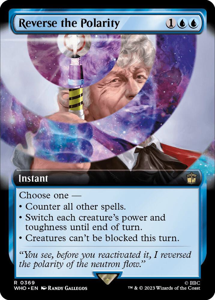 Reverse the Polarity 369/331 (Universes Beyond: Doctor Who)  - Extended Art | Good Games Modbury